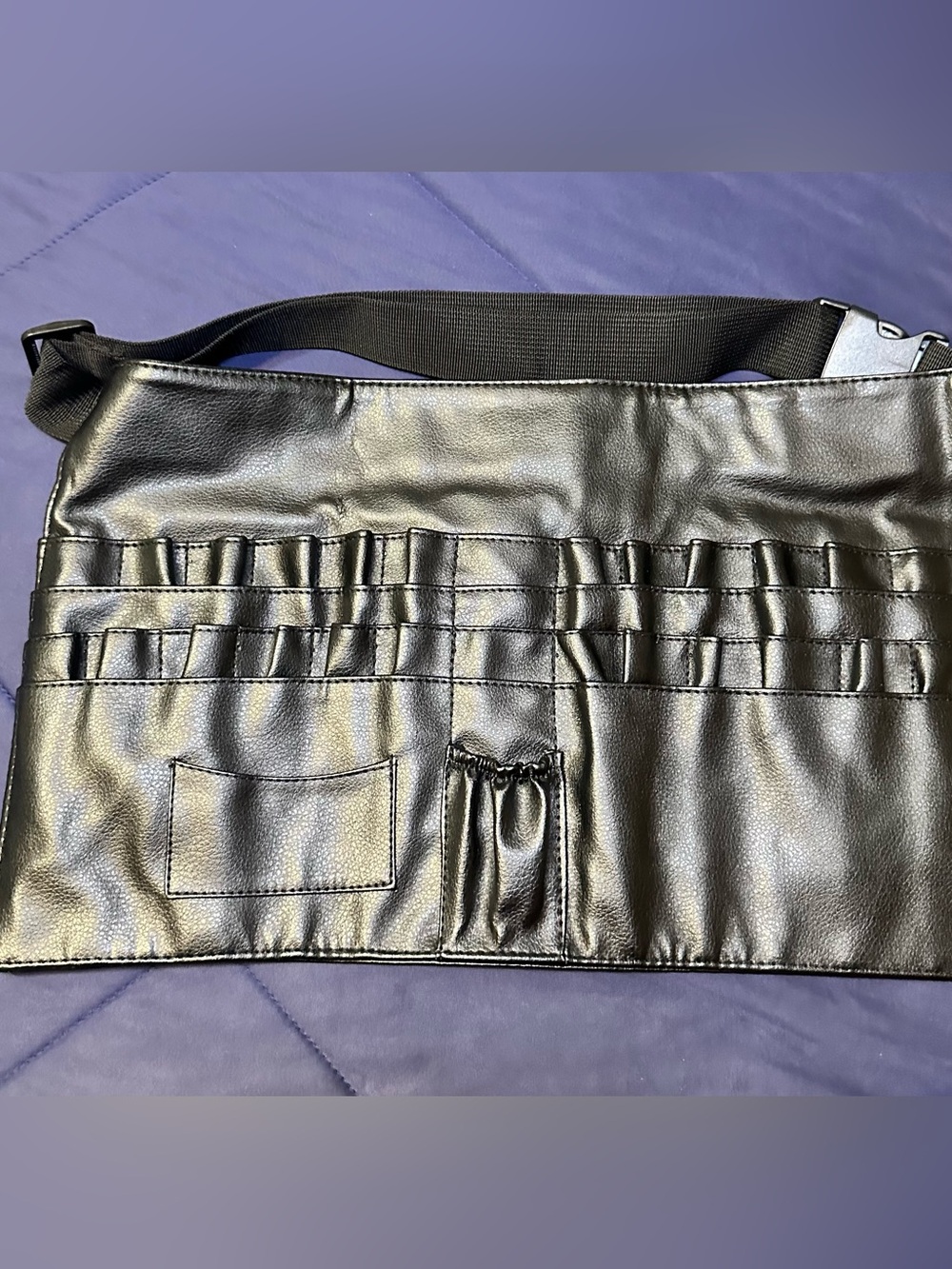 Makeup brushes apron